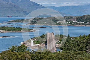 The Skye Road Bridge over Loch Alsh photo